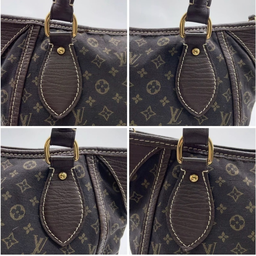 Auth Louis Vuitton Monogram Mini lin Bouzas Unjour Shoulder Bag - Picture 9 of 16